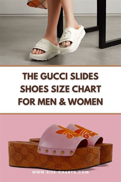 7 gucci slide slide around|Gucci slides size chart.